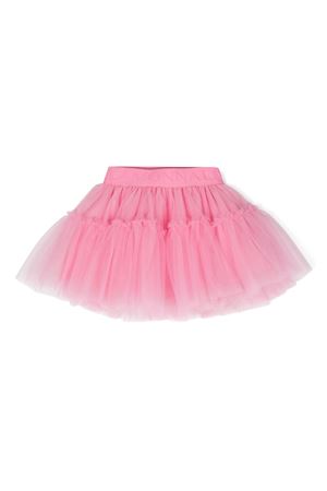 pink polyamide skirt MONNALISA KIDS | 37DG0NT99450093